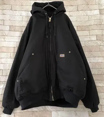 BIG SMITH 빅스미스 액티브 자켓 자수 퀼팅 블랙