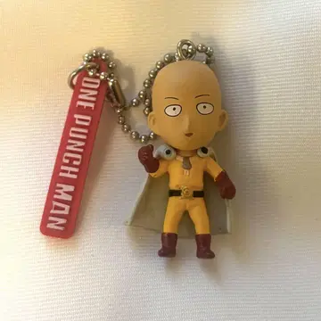 원펀맨 ONE PUNCH MAN 피규어 키체인 사이타마