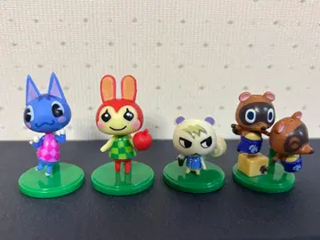 가격 인하 모동숲 피규어 (애니멀 크로싱 피규어 4체 세트)