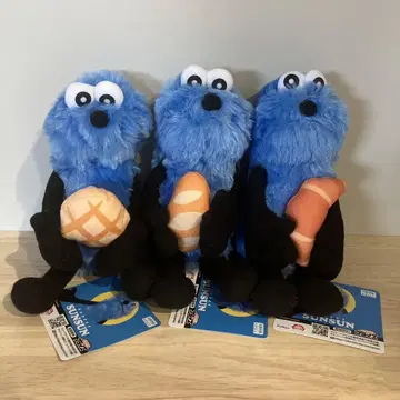 택 포함 새상품 익명 배송 퍼펫 스 빵 봉제 인형 전 3종 세트
