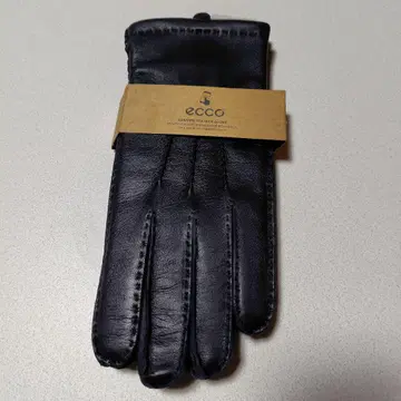 ECCO 에코 가죽 스티치 그로브 Stitched Gloves