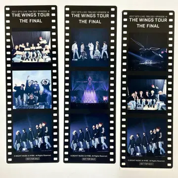 영화 특전 BTS Live 2017 3종 컴프 세트