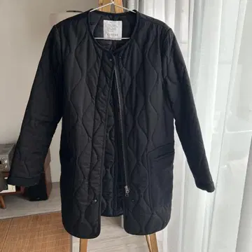 CLOCHE 블랙 롱 코트 사이즈 02