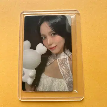 TWICE 베이비 러블리즈 실리콘 라이트 트레이딩 카드 미나