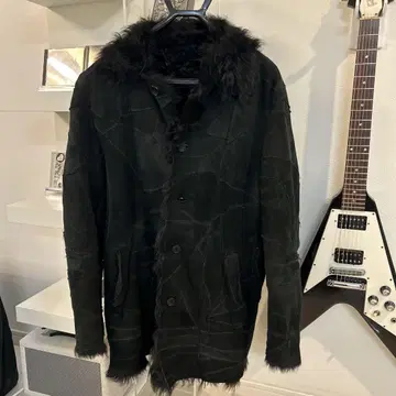 HIGH STREET 스웨이드 자켓 블랙