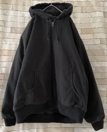 액티브 자켓 안감 플리스 퀼팅 블랙 4XL