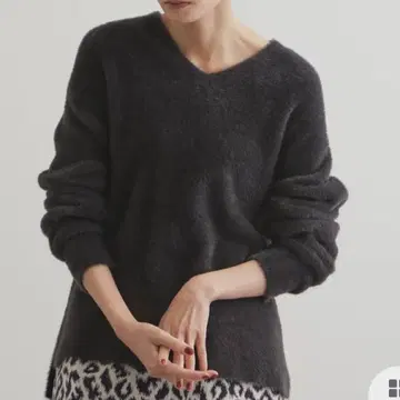 페더얀 V넥 니트 세탁기 사용 가능
