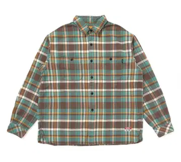 CHALLENGER PLAID FLANNEL SHIRT L 사이즈