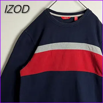 [ IZOD ] 아이조드 원 포인트 자수 로고 맨투맨