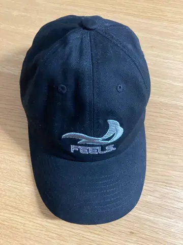 FEELS 로고 캡 블랙 우에스기 슈헤이