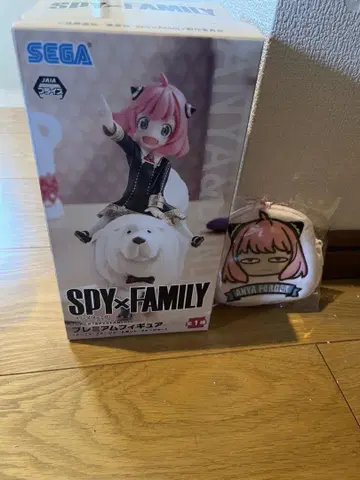 SPY x FAMILY 아냐.본드 프리미엄 피규어 아냐 미니 파우치