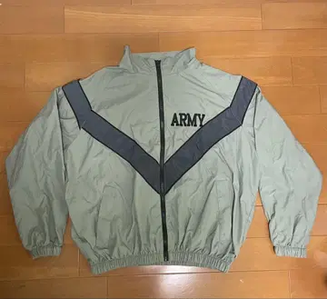 올리브 그린 ARMY 나일론 자켓