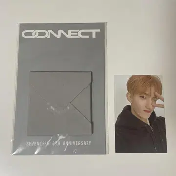 세븐틴 8주년 도겸 귀걸이 트레이딩 카드