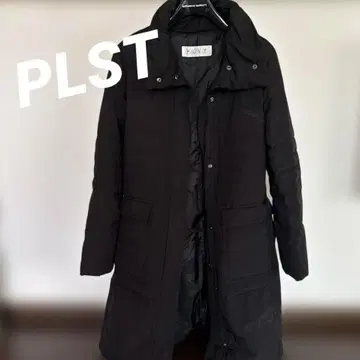 PLST 블랙 다운 자켓 M 사이즈