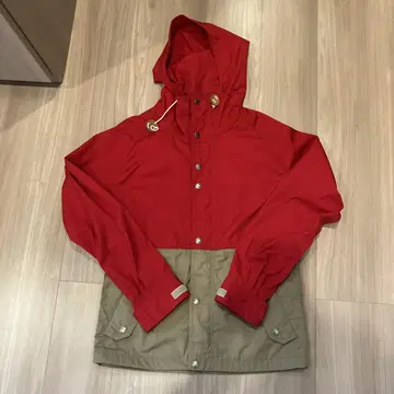 THE NORTH FACE 마운틴 파카 레드/카키 s 사이즈