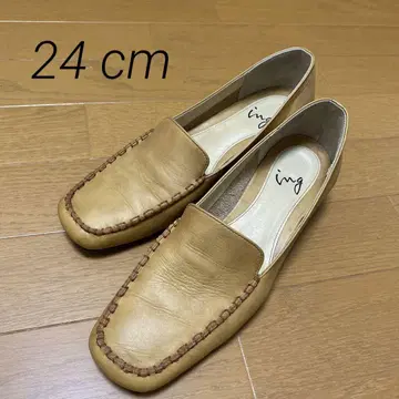 ing 천연 가죽 로퍼 사이즈 24 cm