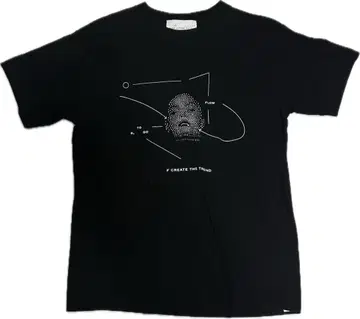 FLOW AUTHOR RATION M 블랙T셔츠