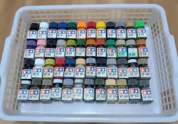 TAMIYA 타미야 에나멜 컬러 페인트 세트 48색 48개