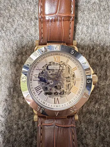 Schneider 스켈레톤 자동 시계 약 42mm