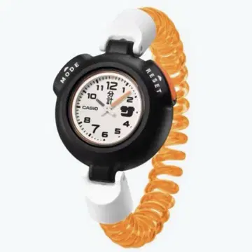 새상품 카시오 CASIO 사우나 손목시계 SAN-100H-7BJR 오렌지