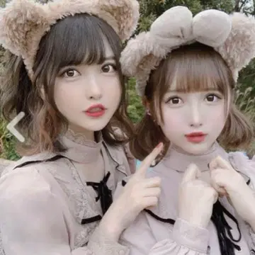 BUBBLES 레이스업 프릴 원피스 핑크