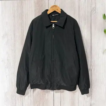 ZARA 충전솜 블루종 자켓 네이비 남성용 M 스윙탑 스타일