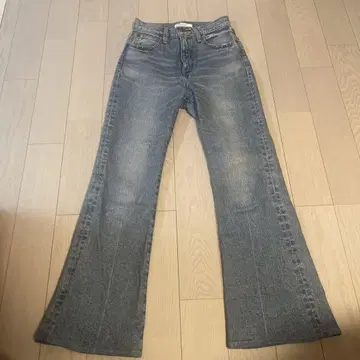MOUSSY MVS BLACK FLARE 플레어 데님 25인치