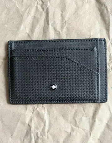 Montblanc 블랙 카드 케이스