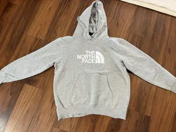 THE NORTH FACE 그레이 후드 부착 후드티