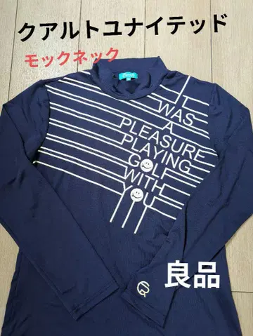 [쿠알토유나이티드] 골프웨어 모크넥 네이비 여성용