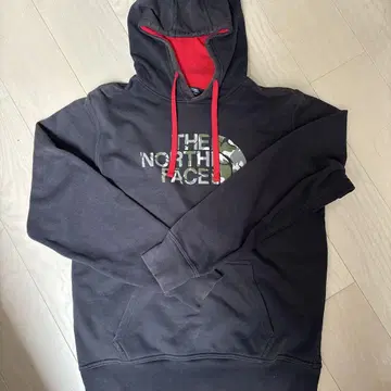 THE NORTH FACE 카모플라쥬 로고 후드티
