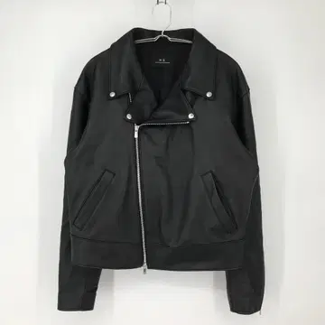 MB 더블 라이더스 M 블랙 램 가죽