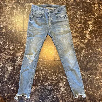 ZARA MAN 스키니 데님 라이트 블루