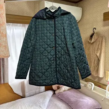 CROCODILE 퀼팅 자켓 그린 계열