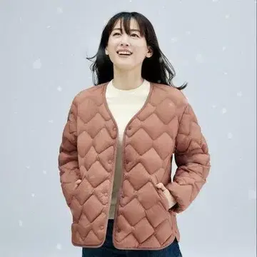 아야세 하루카 착용 유니클로 울트라 라이트 다운 자켓 퀼팅 XL