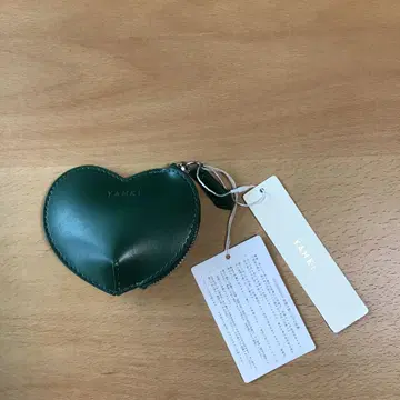 YAHKI 하트형 코인 케이스 그린