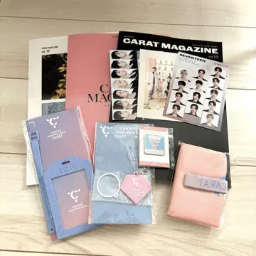 SEVENTEEN CARAT MAGAZINE 엽서 업데이트 특전 세트