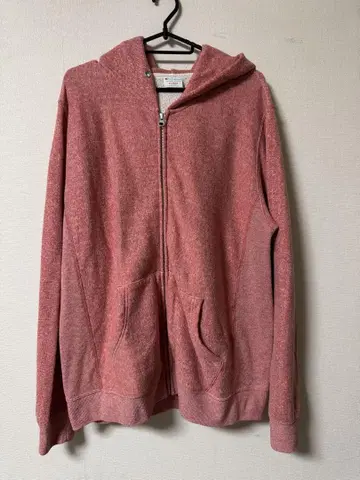 Champion Reverse Weave 후드티 XL 빨간색 풀 집업
