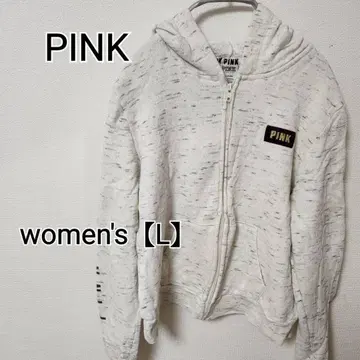 z220 [ PINK ] 후드티 ( 여성용 L ) 화이트
