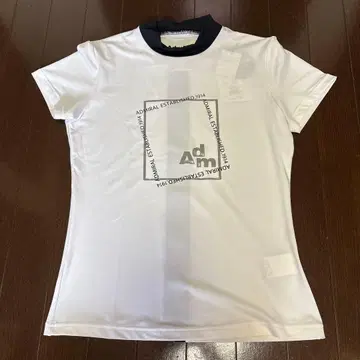 Admiral 골프웨어 여성용 피케 셔츠 화이트 미사용품