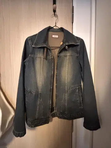 creative 다크 블루 데님 자켓