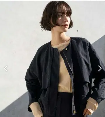 앙피로 UV 케어 발수 경량 아우터 블루종 네이비