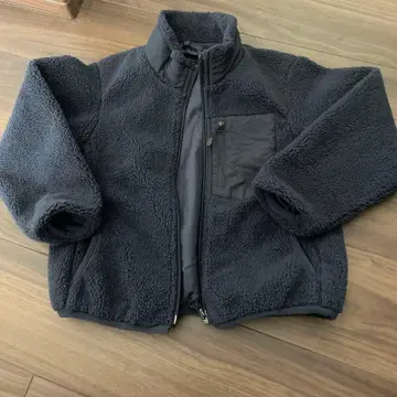 플리스 자켓 다크 그레이 110cm