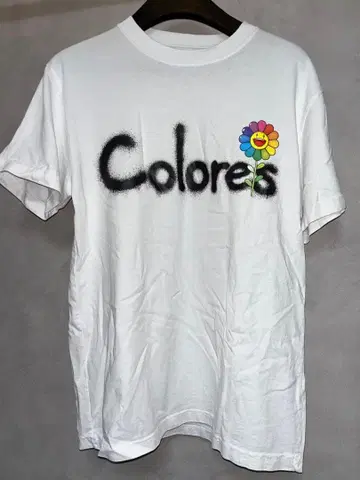 Colores T셔츠 화이트 J Balvin x 무라카미 타카시