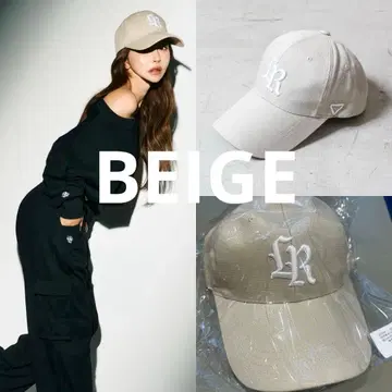 LIBEIRO 야구 모자 BEIGE