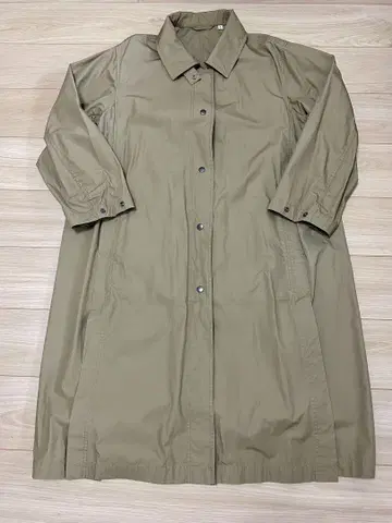 Uniqlo U 스텐 칼라 롱 코트 여성용 M 사이즈