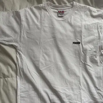 700fill 스몰 로고 티 화이트 XL