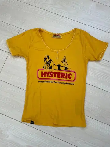HYSTERIC GLAMOUR SWEET SOUNDS 치비 T셔츠