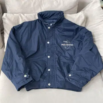 초레어 새상품급 SSR 스피도스타 레이싱 후드 부착 패딩 자켓 L 사이즈