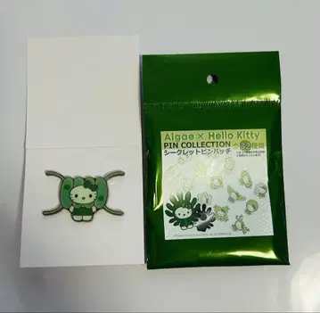 Algae X Hello Kitty 핀 배지 만박 토게이카다모 일본관